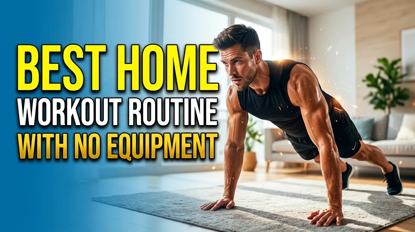 Best Home Workout Routine With No Equipment