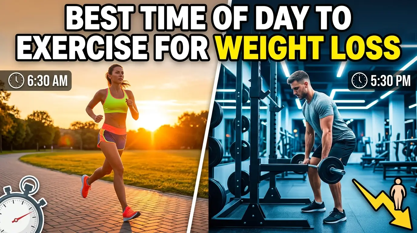 Best Time of Day to Exercise for Weight Loss