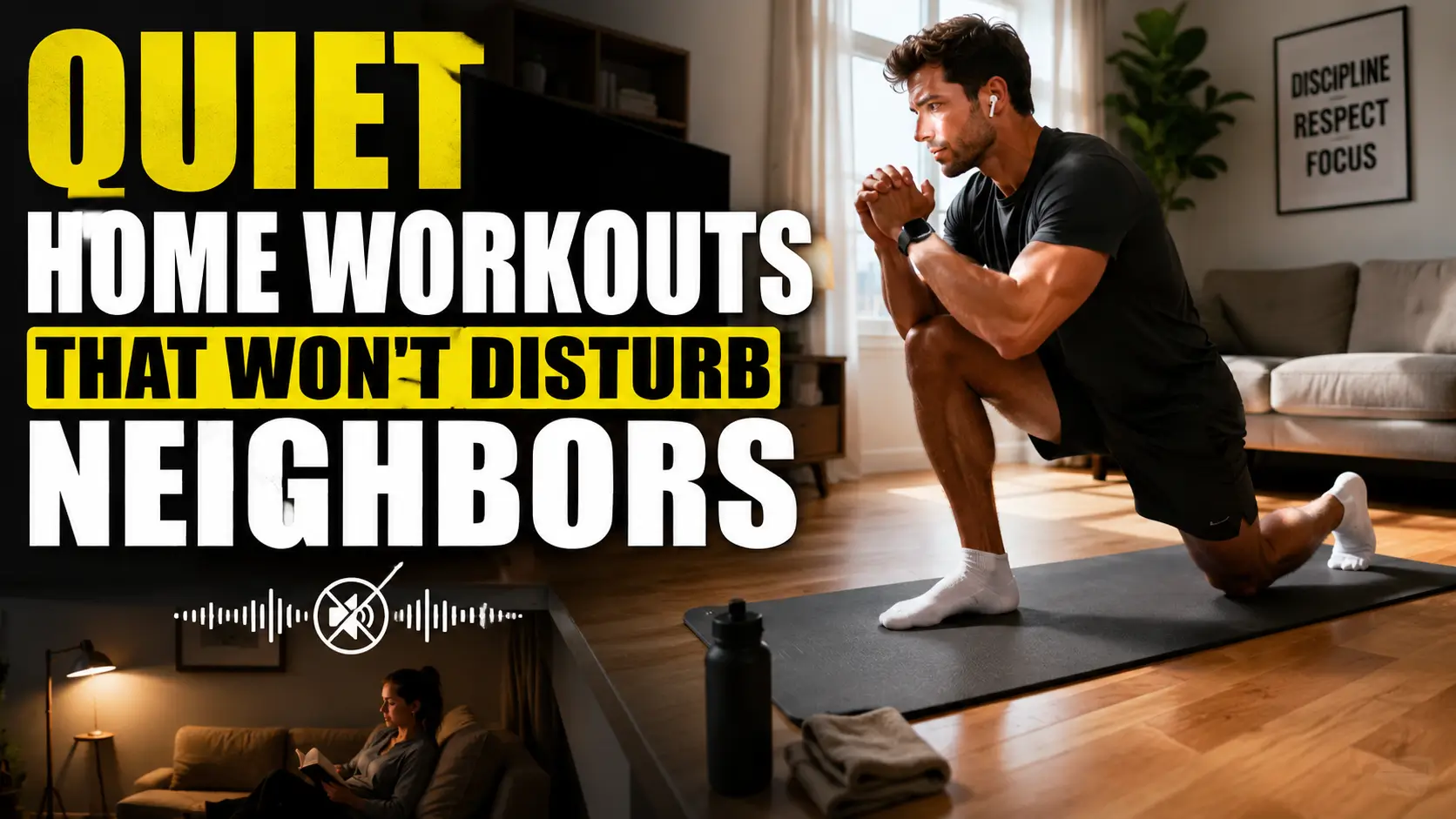 Quiet Home Workouts That Won’t Disturb Neighbors