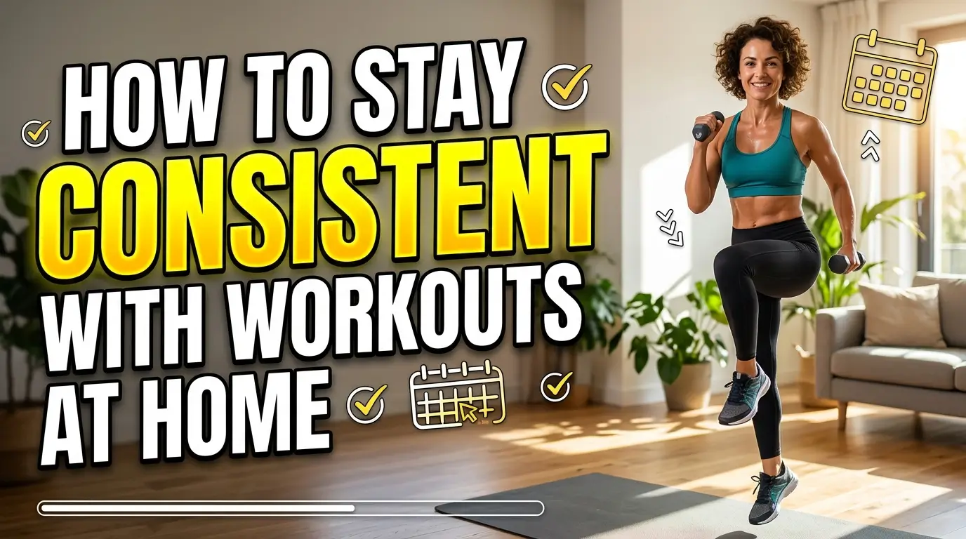 How to Stay Consistent With Workouts at Home